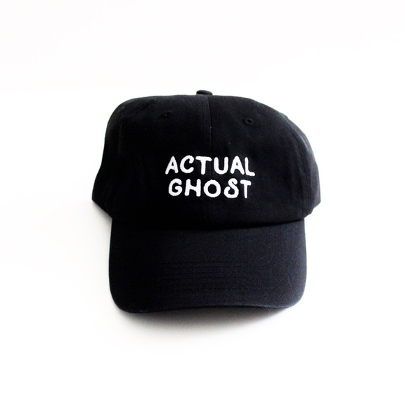 Actual Ghost Baseball Hat - The Crowd Went Wild