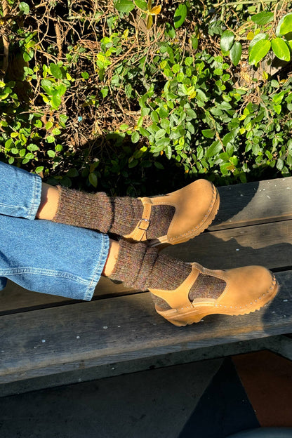 Margot Socks: Teddy Bear