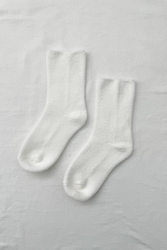 Cloud Socks: Classic White