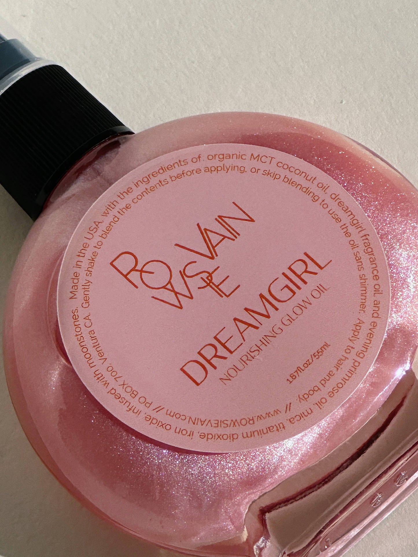 DREAMGIRL GLOW OIL BOTTLE (55ml)