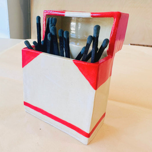 Cig Box Matchstick Holder - The Crowd Went Wild