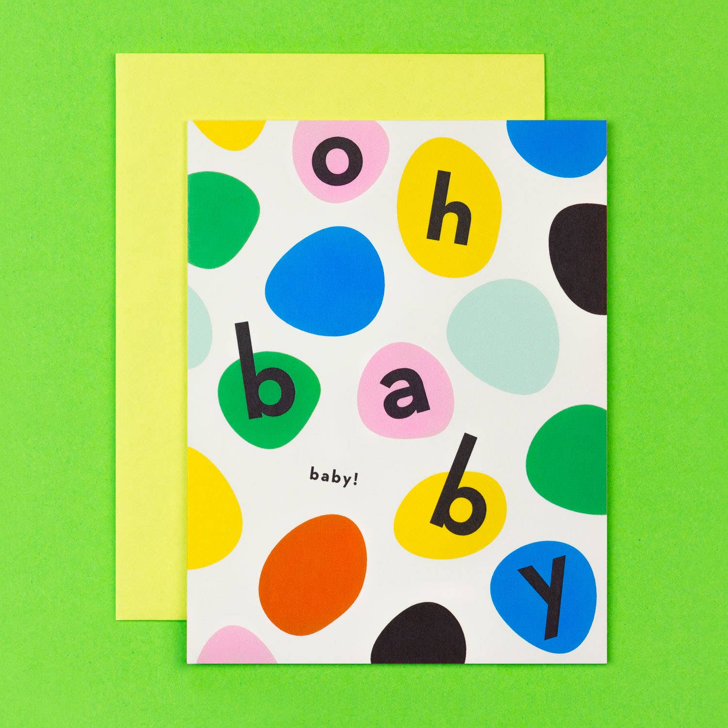 Oh Baby Baby! Dots Card - The Crowd Went Wild