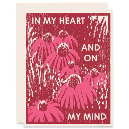 On My Mind And In My Heart Card