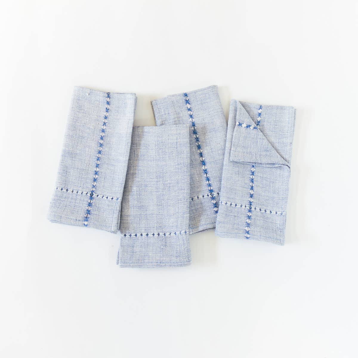 Pulled Cotton Napkin - Set of 4 - The Crowd Went Wild