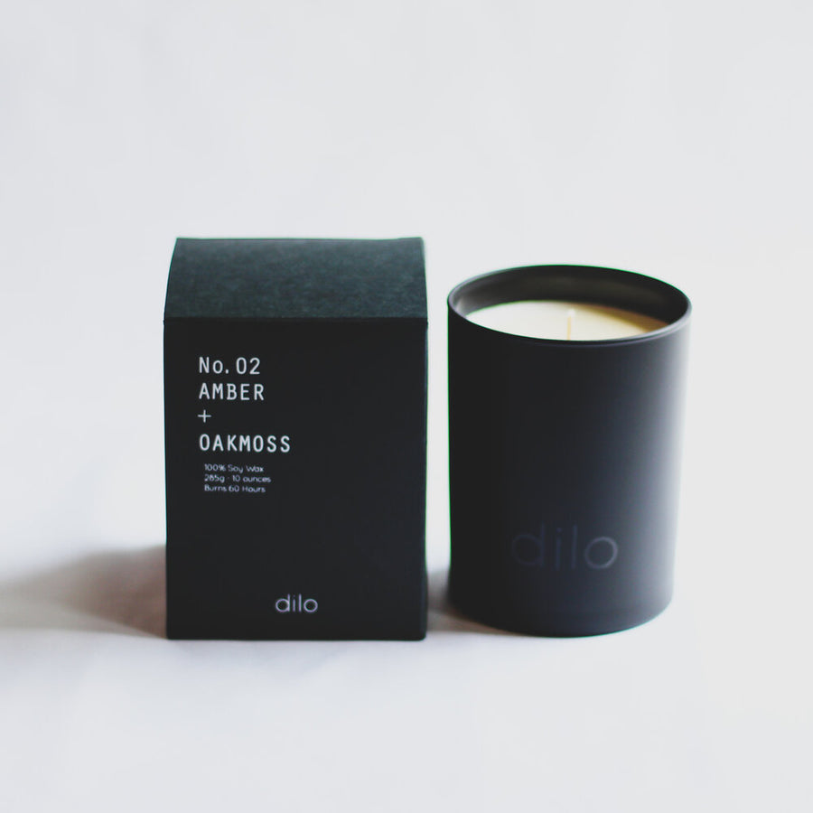 Dilo Candles - Amber + Oakmoss - The Crowd Went Wild