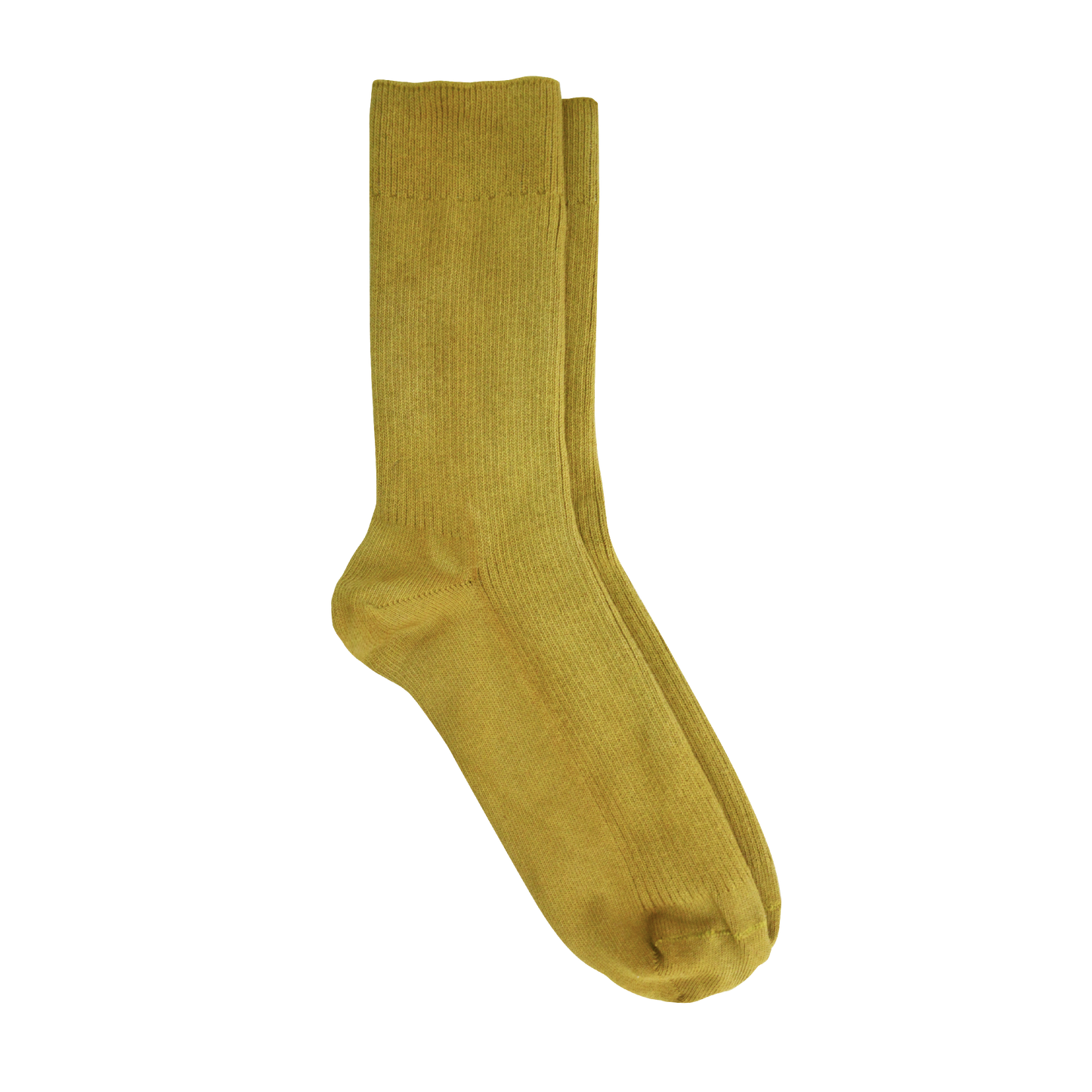 NATURAL HAND-DYED MANGO SOCKS - The Crowd Went Wild