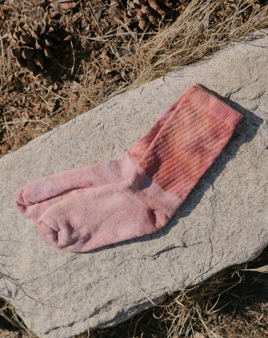 Organic Cotton Socks in Canyon: Small - The Crowd Went Wild