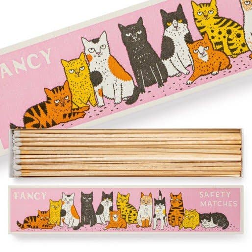 Fancy Cat Safety Matches - The Crowd Went Wild