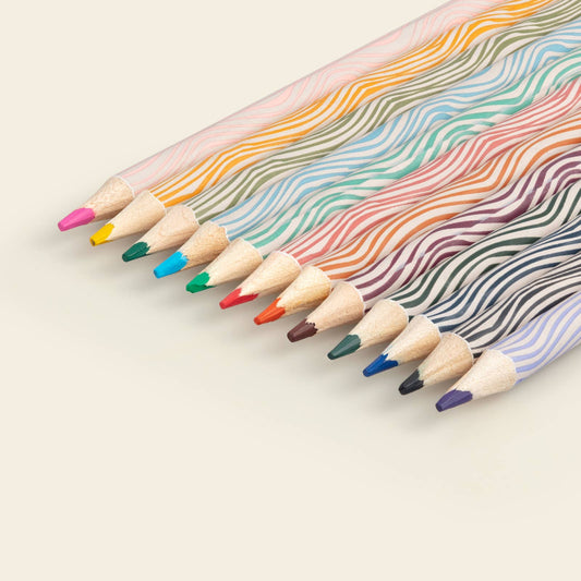 Color Away Coloring Pencil Set of 12 - The Crowd Went Wild