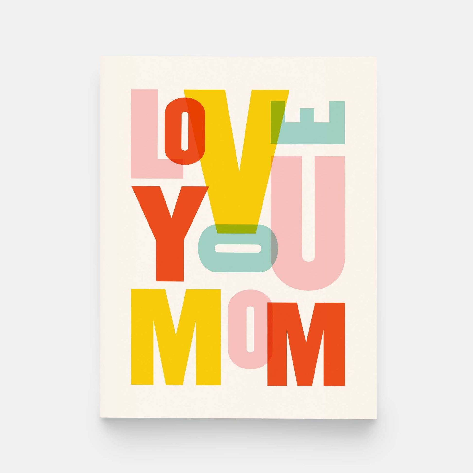 Love You Mom Greeting Card - The Crowd Went Wild