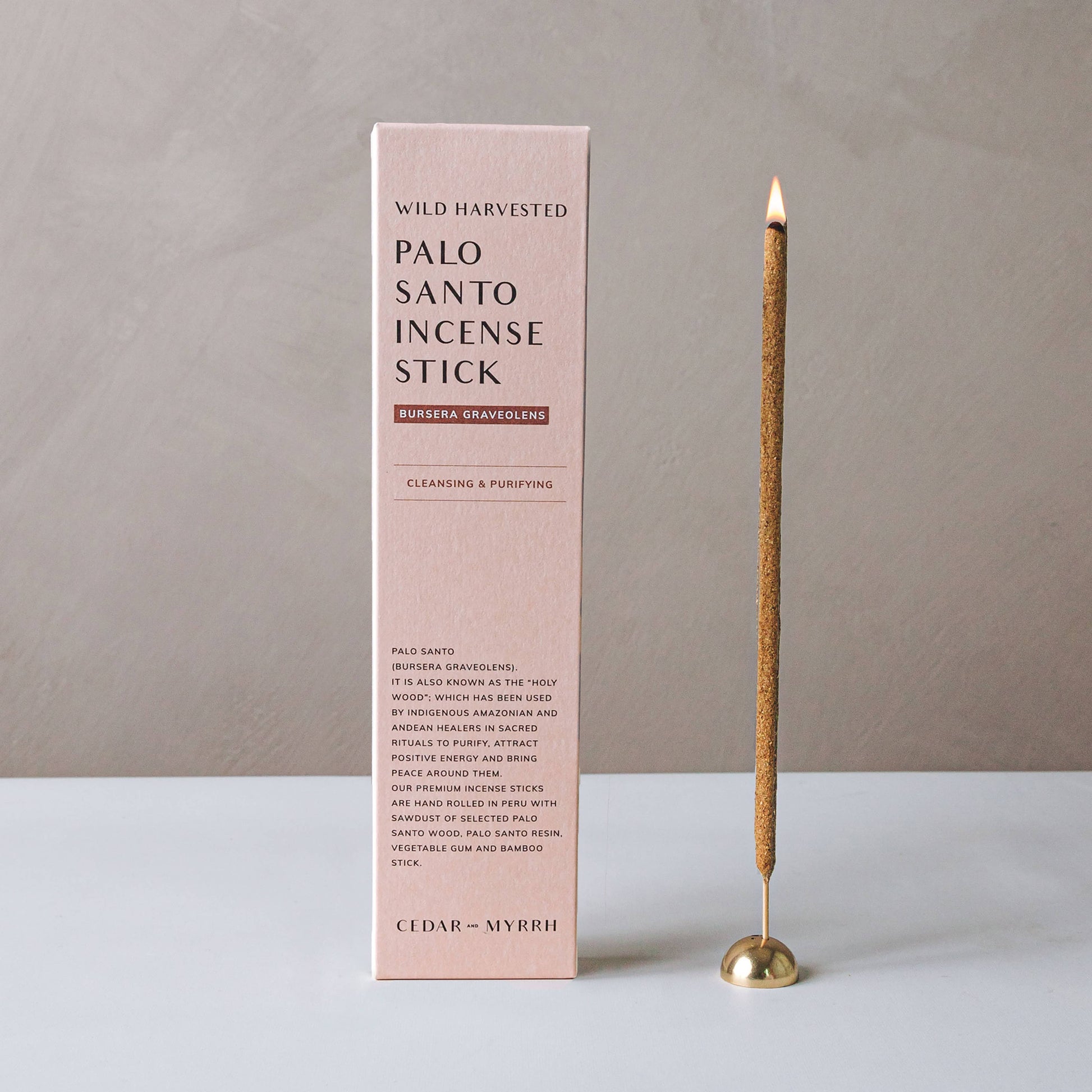 [Burning Ritual] Hand Rolled Palo Santo Incense Stick - The Crowd Went Wild