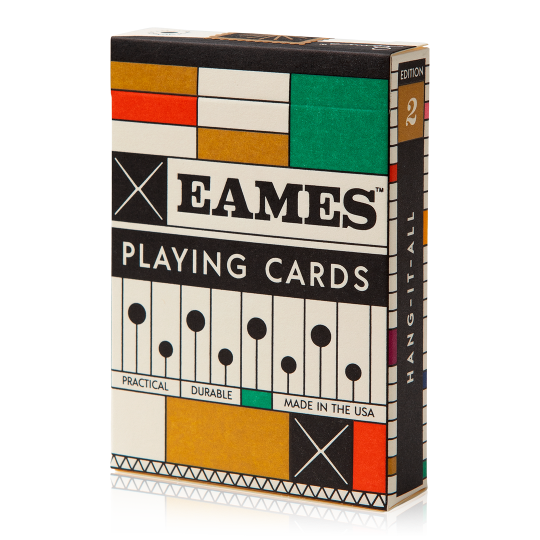 Eames "Hang-It-All" Playing Cards - The Crowd Went Wild