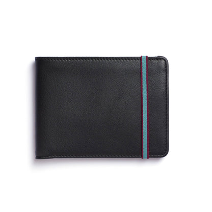Black Minimalist Wallet - The Crowd Went Wild