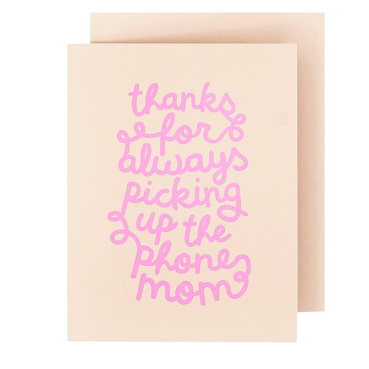 Phone Mom Card - The Crowd Went Wild