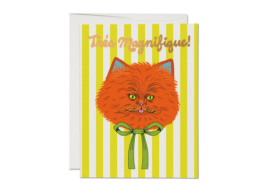 Très Magnifique friendship greeting card - The Crowd Went Wild