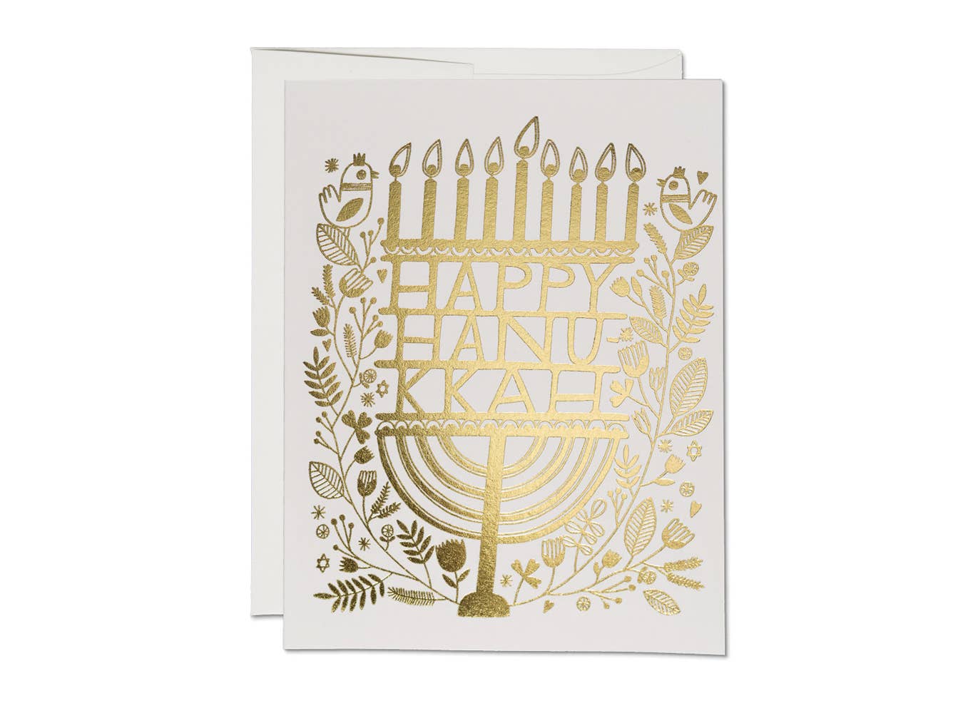 Hanukkah Candles Hanukkah greeting card: Singles - The Crowd Went Wild