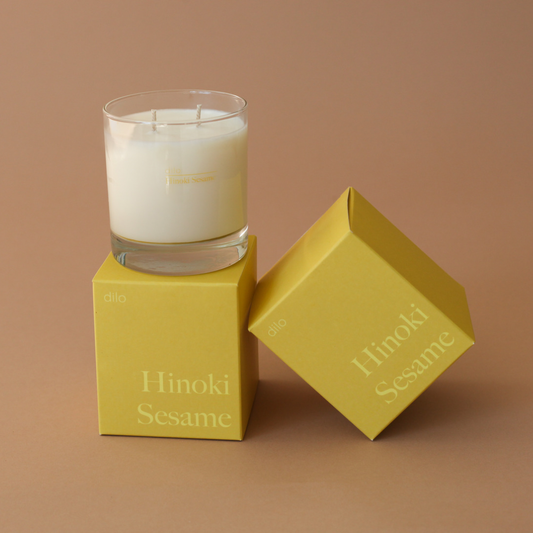 *NEW SCENT* HINOKI SESAME CANDLE - The Crowd Went Wild
