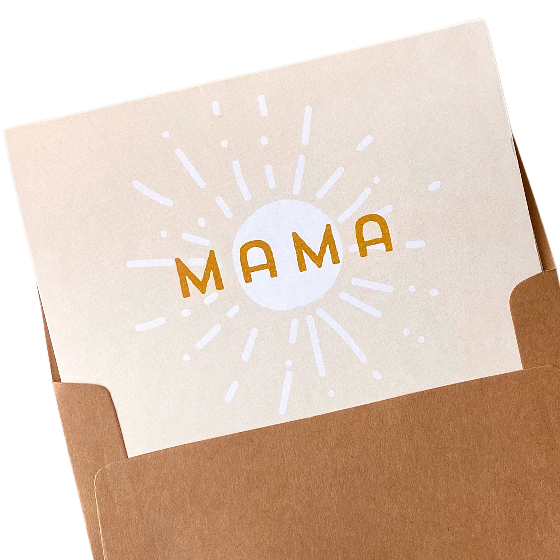 Mama Greeting Card - The Crowd Went Wild