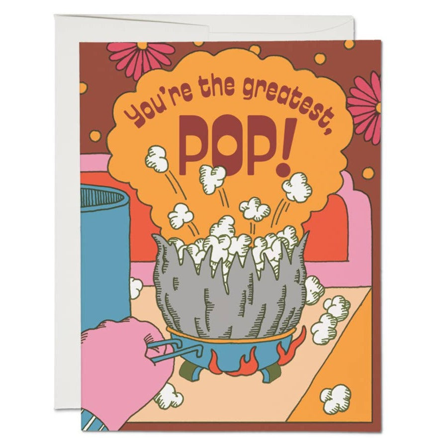Greatest Pop Father's Day greeting card - The Crowd Went Wild