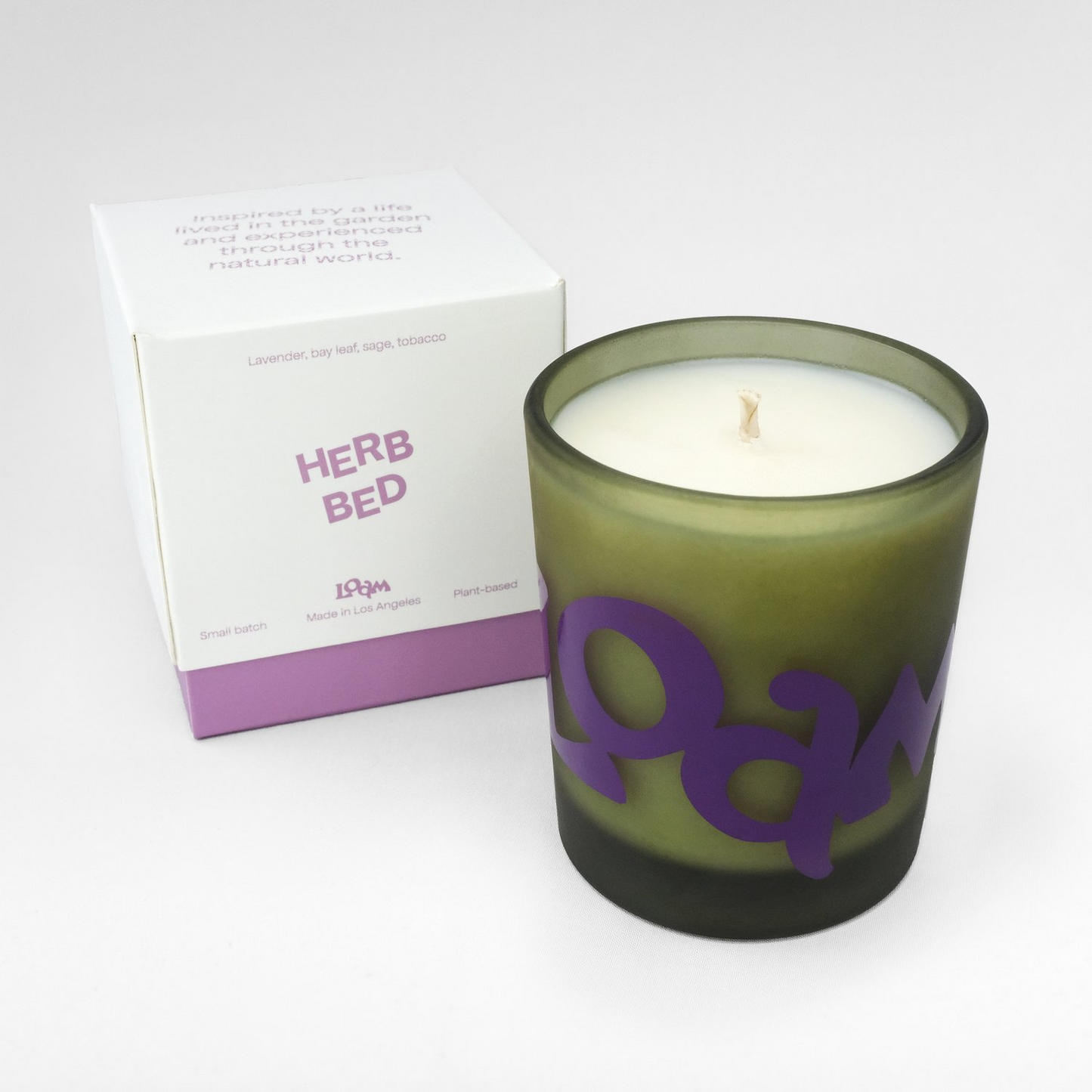 Herb Bed Candle - The Crowd Went Wild
