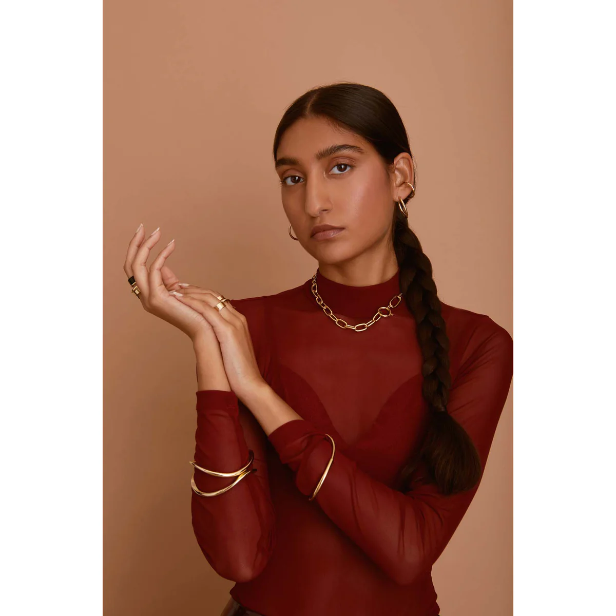 Varie Wrap Chain - Silver - The Crowd Went Wild