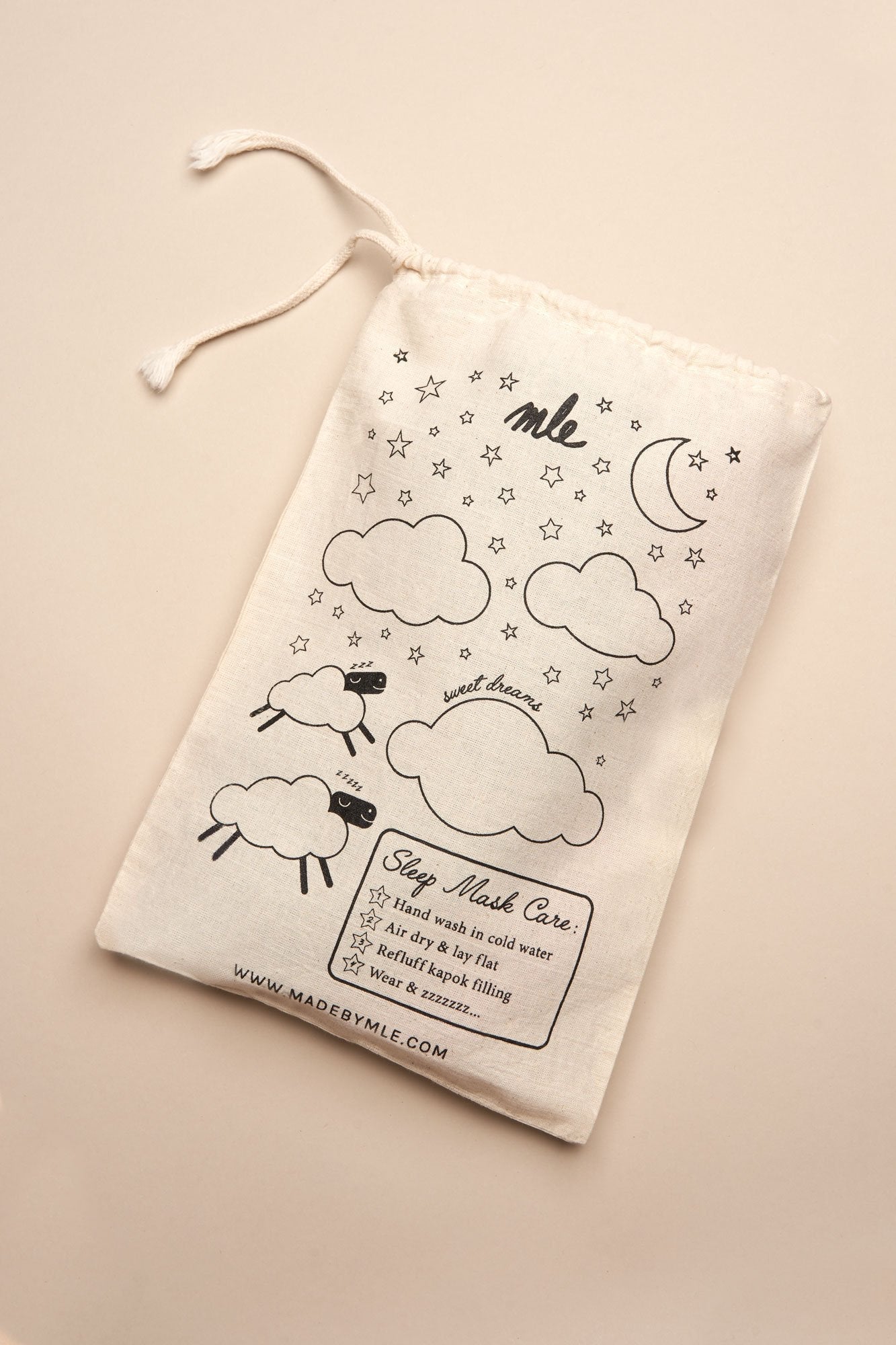 Cloud Silk & Kapok Sleep Masks - The Crowd Went Wild