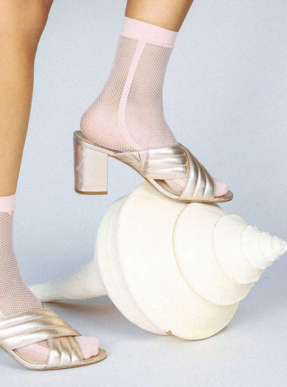 Fishnet Socks - Pink - The Crowd Went Wild