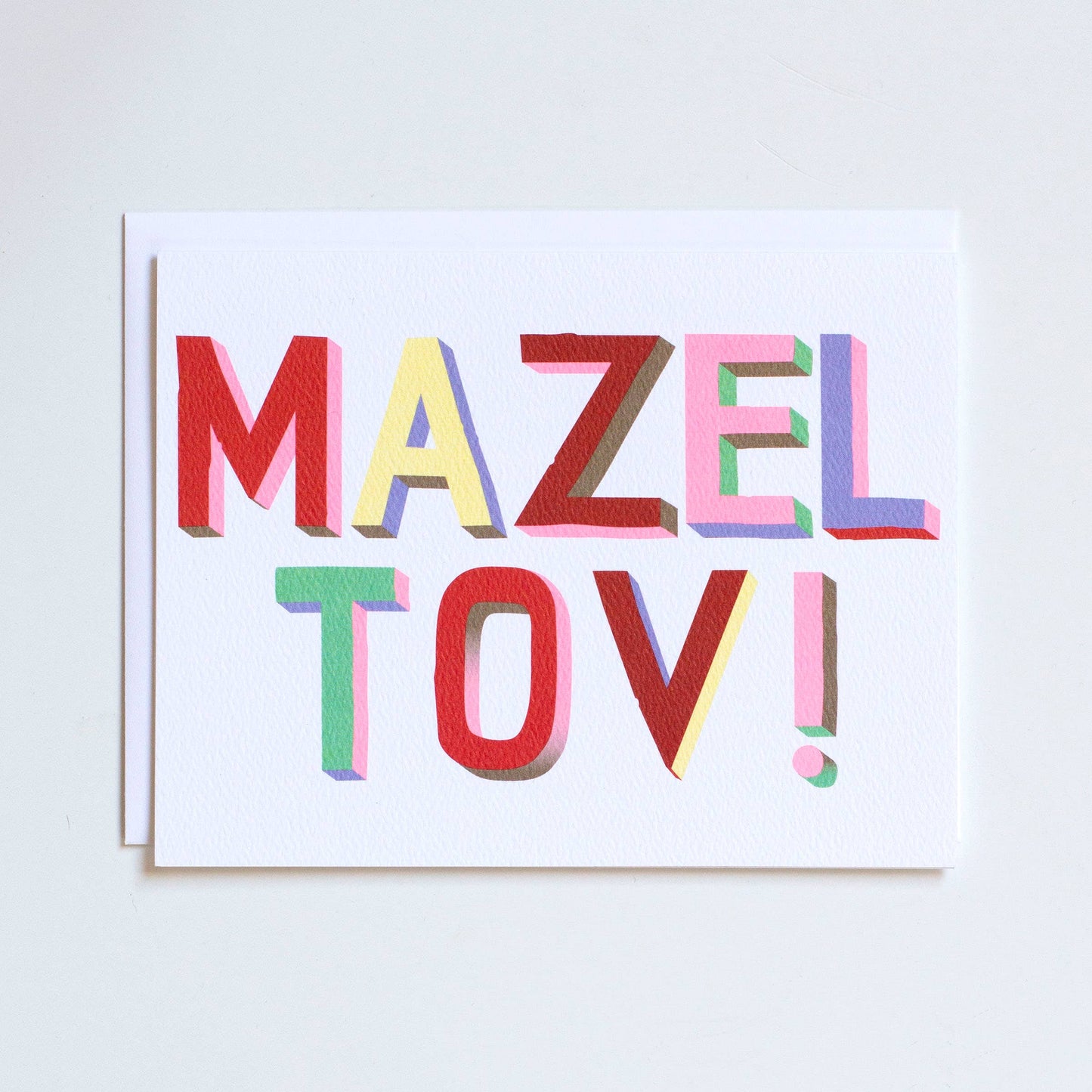 Mazel Tov Greeting Card - The Crowd Went Wild