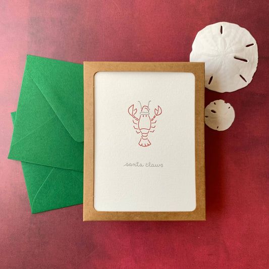 Santa Claws Holiday Card - Boxed Set - The Crowd Went Wild