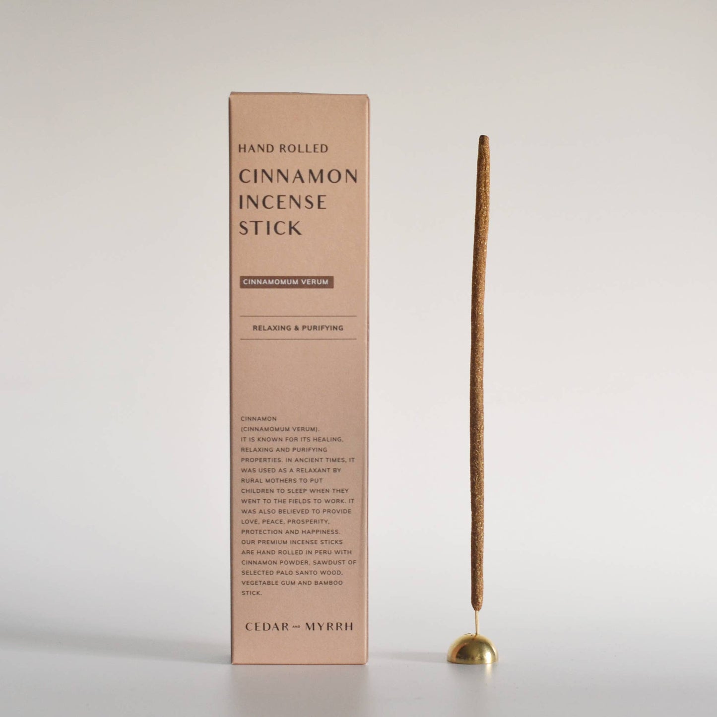 [Burning Ritual] Cinnamon Incense Sticks - The Crowd Went Wild