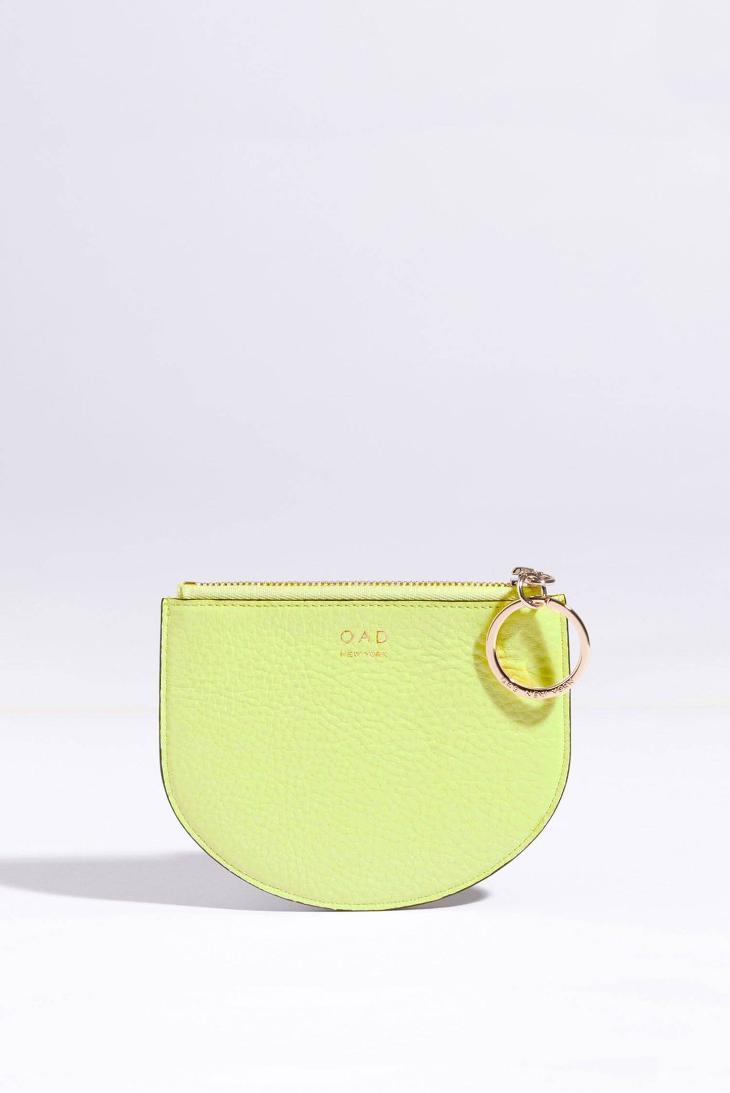 Dia Zip Card Case - Chartreuse - The Crowd Went Wild