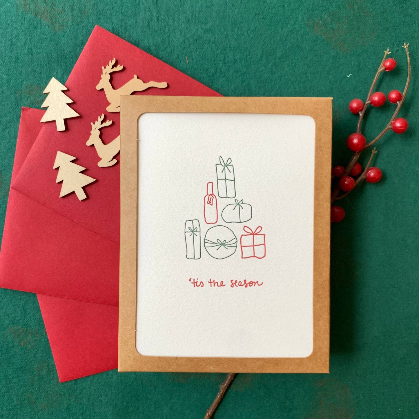 Tis The Season Holiday Card - Boxed Set - The Crowd Went Wild