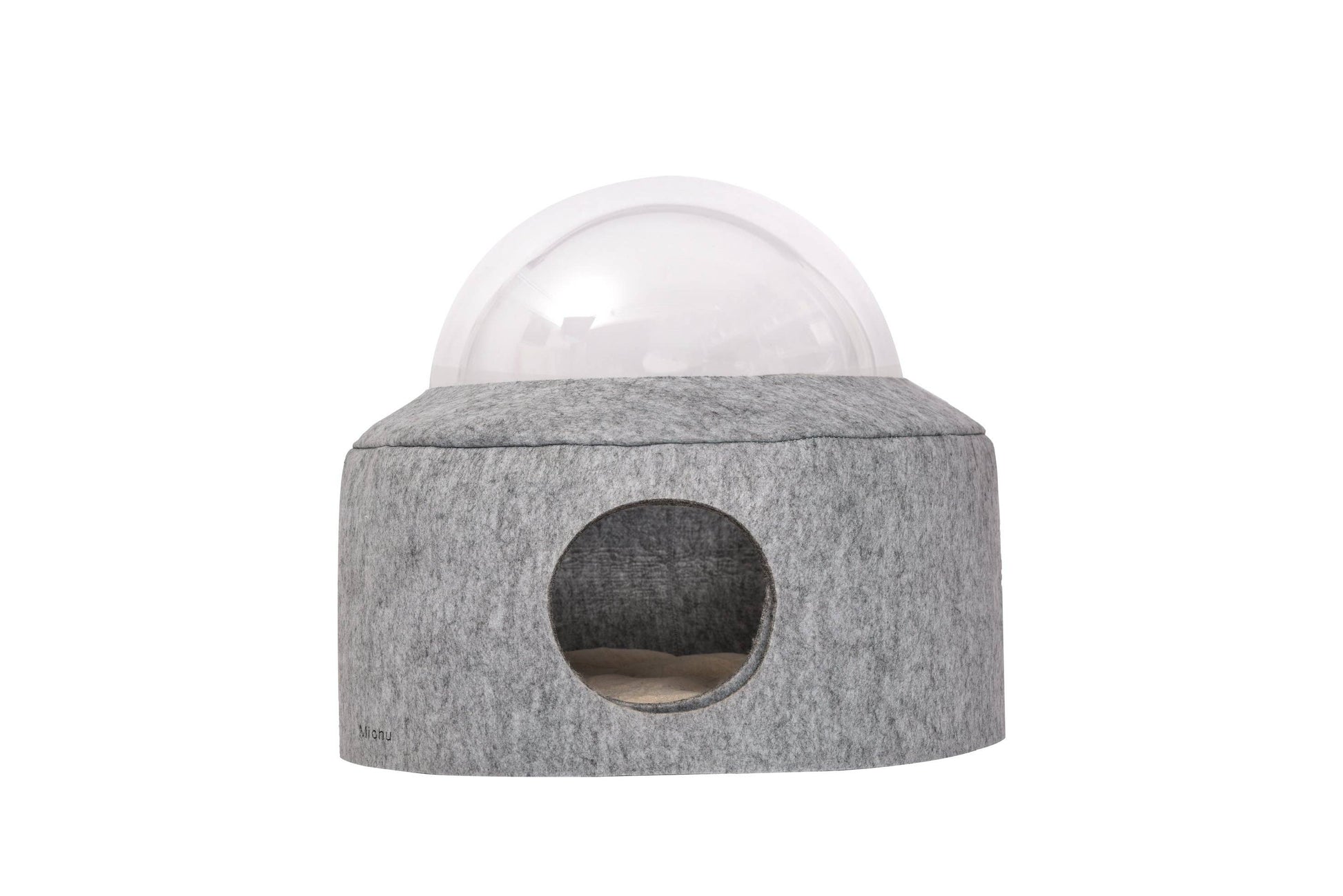 Space Capsule Cat Bed- Grey - The Crowd Went Wild