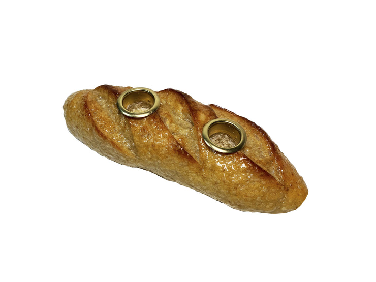 Baby Baguette Candle Holder - The Crowd Went Wild