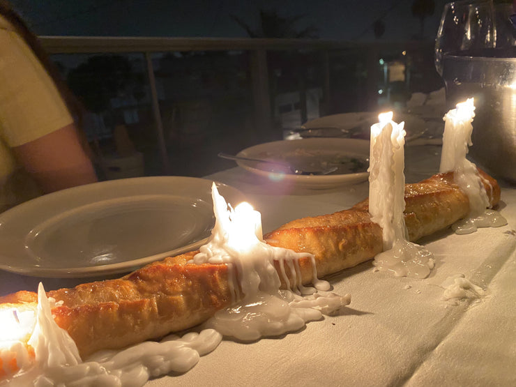 Baguette Candle Holder - The Crowd Went Wild