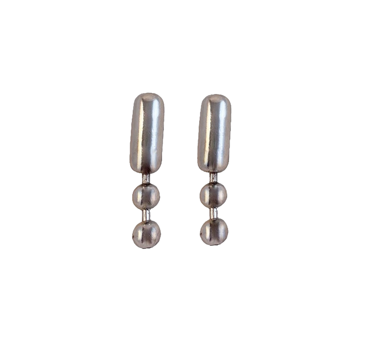 Ball Chain Earrings - The Crowd Went Wild