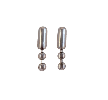 Ball Chain Earrings - The Crowd Went Wild