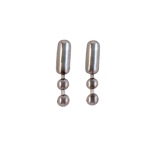 Ball Chain Earrings - The Crowd Went Wild