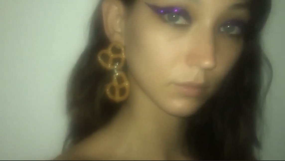 Pretzel Earrings - The Crowd Went Wild