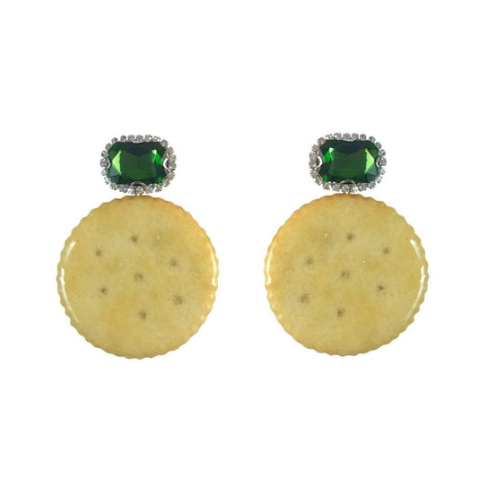 Ritzy Cracker Earrings - The Crowd Went Wild