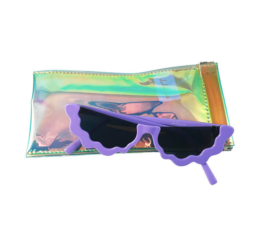 Lavender Groover Sunglasses - The Crowd Went Wild