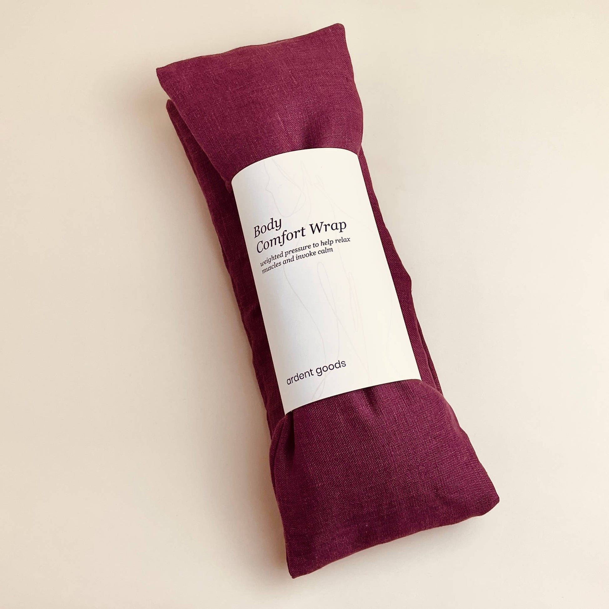 Holiday Colors Weighted Therapy Neck Body Wrap Heating Pad - The Crowd Went Wild