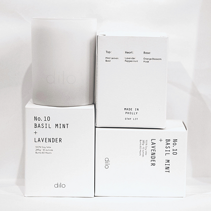 Dilo Candles - Basil Mint + Lavender - The Crowd Went Wild