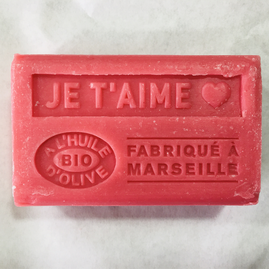 Savon de Marseille à l'huile d'olive bio "je t'aime" - The Crowd Went Wild