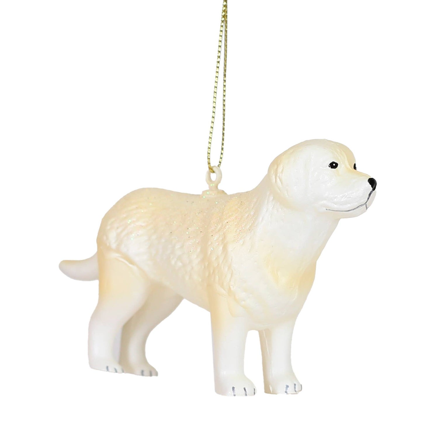 Party Rock | Yellow Lab Glass Ornament - The Crowd Went Wild