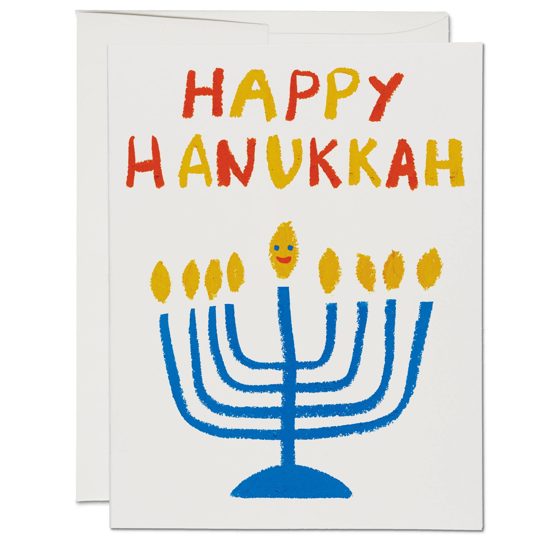 Happy Menorah holiday greeting card: Singles - The Crowd Went Wild