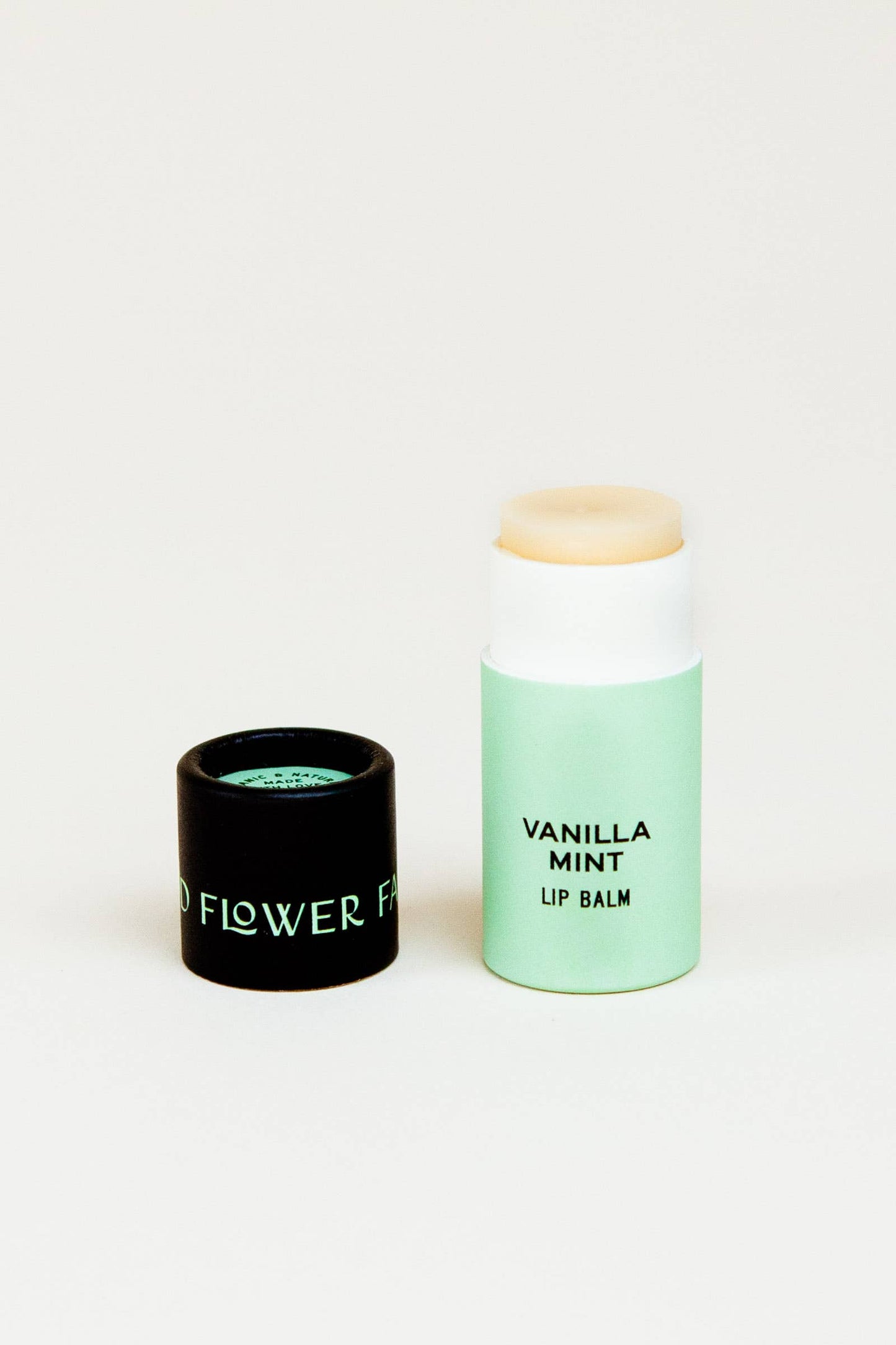 Vanilla Mint Lip Balm / 0.3 oz Biodegradable Tube - The Crowd Went Wild