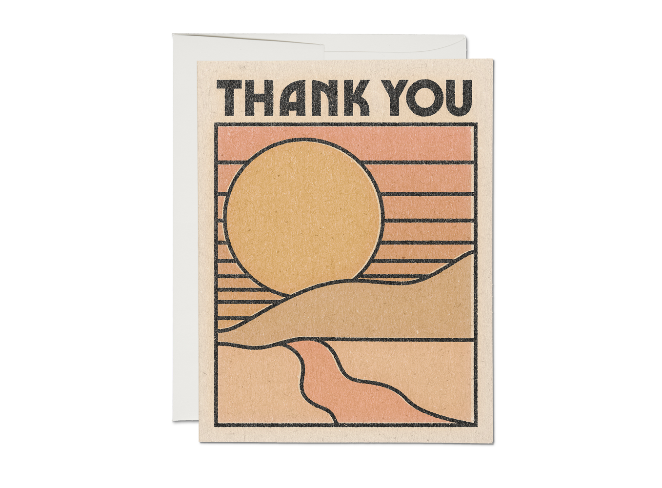 Thank You Sun thank you greeting card - The Crowd Went Wild