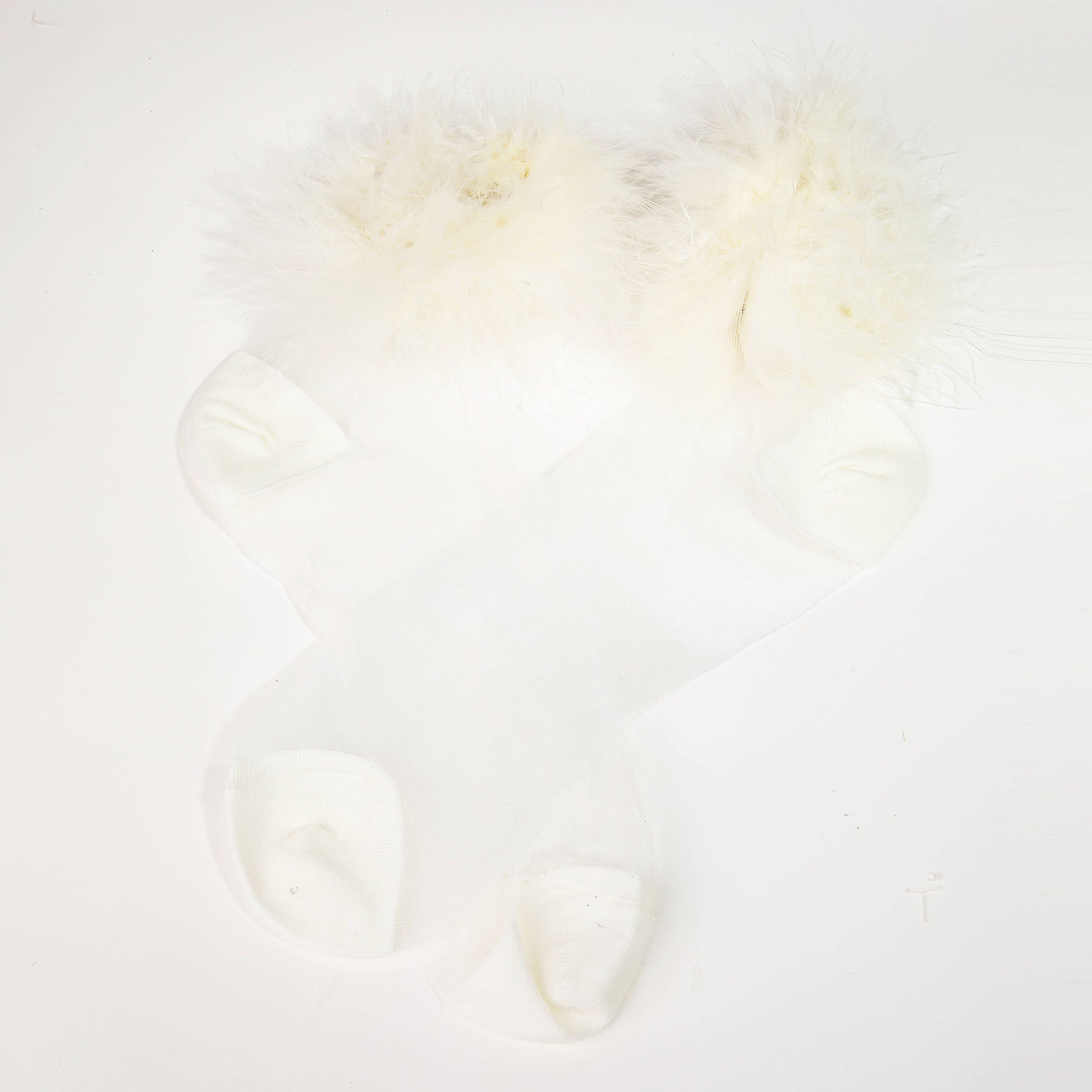 Sheer Pom Fashion Socks - The Crowd Went Wild
