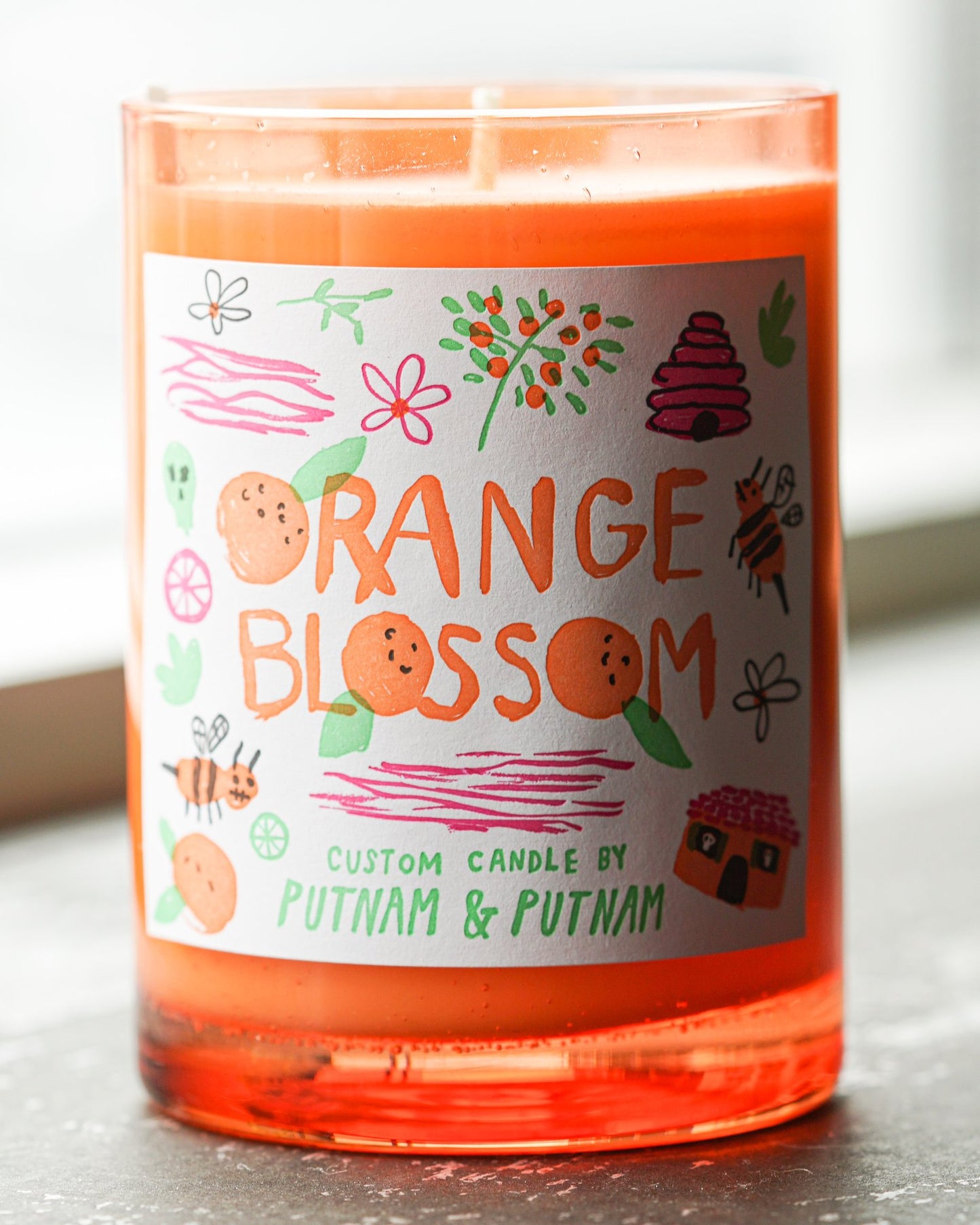 Putnam & Putnam Candle - Orange Blossom - The Crowd Went Wild